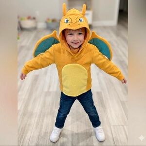 Charizard Hoodie Costume 6-7yo